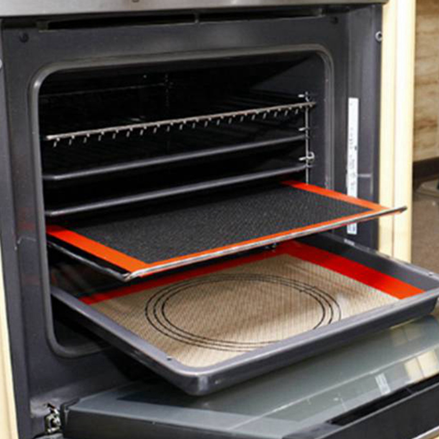 Silicone Baking Mat - SYW-Biscuit/Bread/Kitchen Baking Appliance Accessories Perforated Silicone