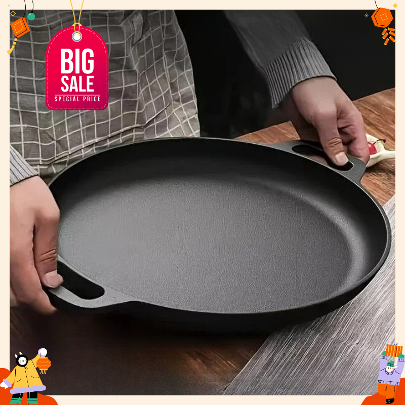 Cast Iron Skillet - 2026 New Cast Iron Frying Non-stick