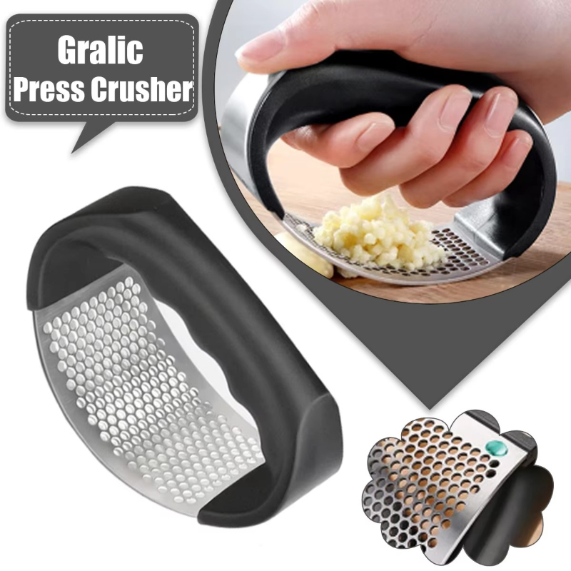 Kitchen Gadgets Oxo - 1/6pcs Stainless Steel Garlic Press Crusher