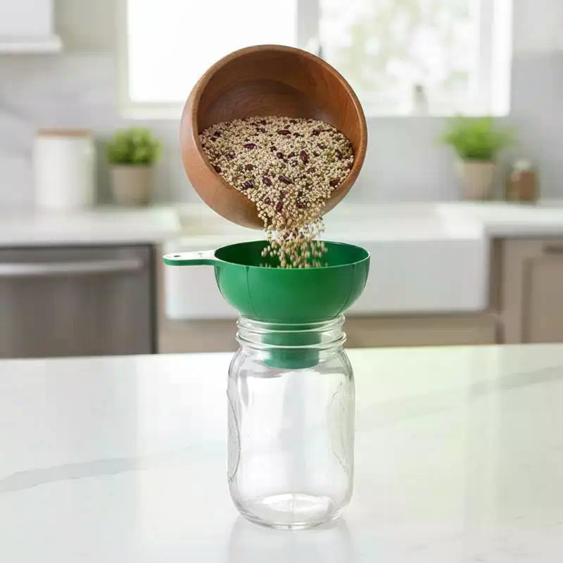 Kitchen Gadgets Set - 2pcs/set Wide Mouth Funnel Plastic Popular