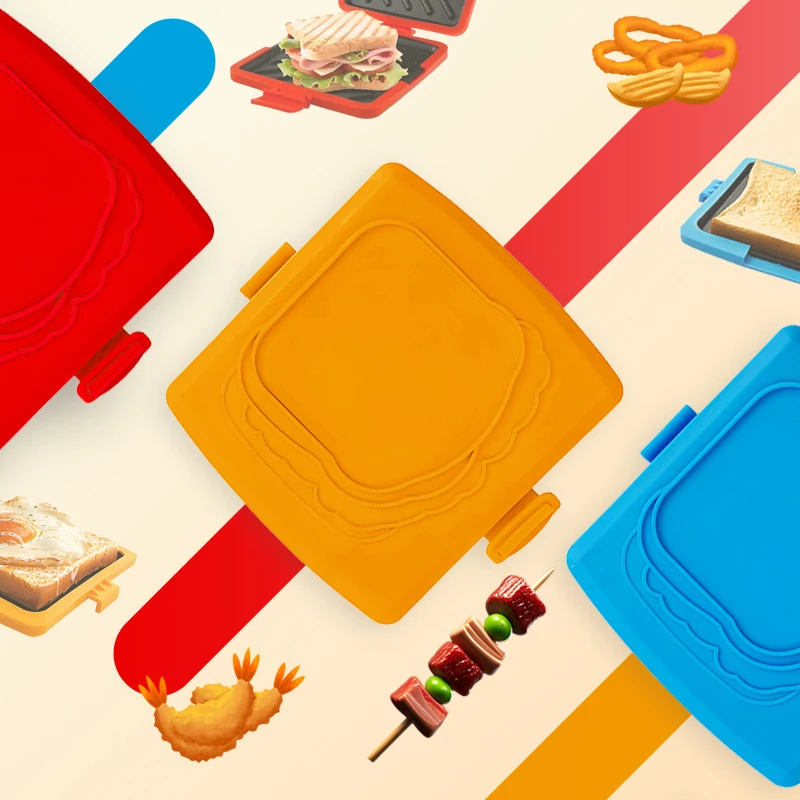 3pack Food Grade Sandwich Toas - Kitchen Gadgets Set 评论和价格