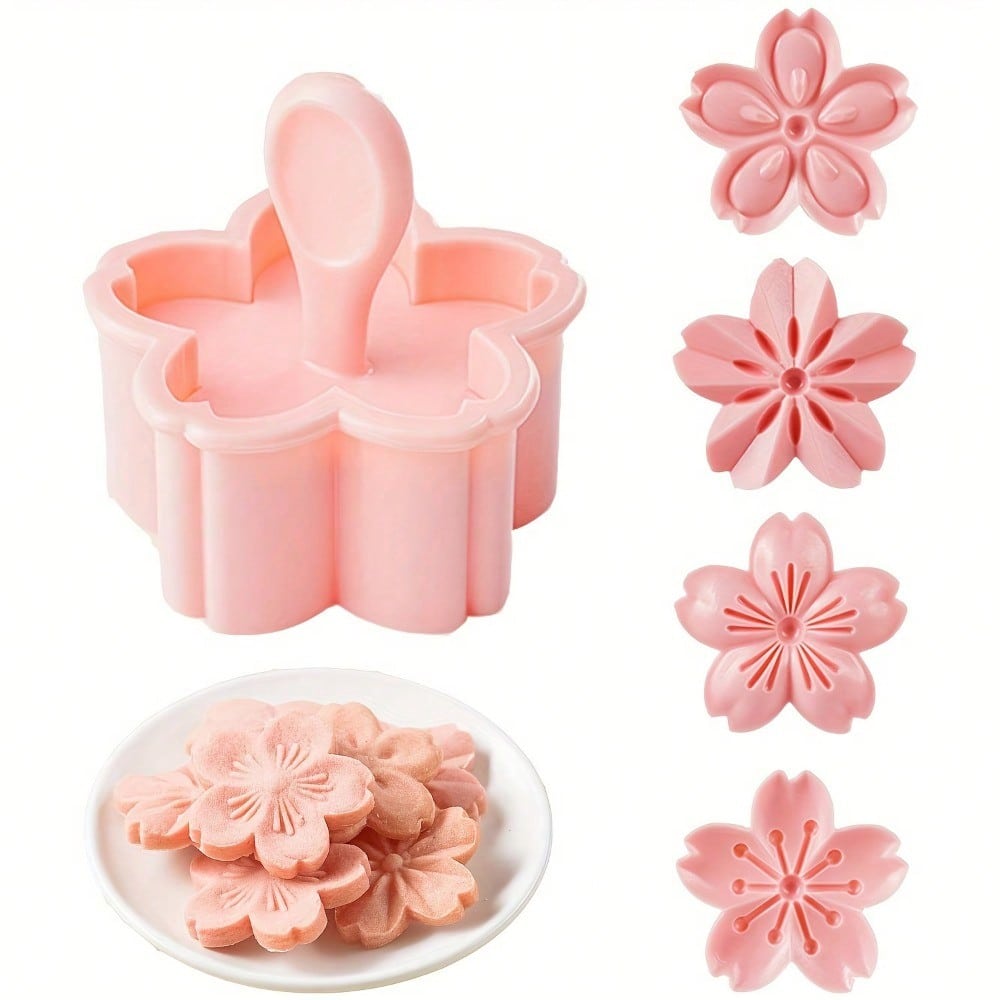 5pcs/set Cherry Blossom Cookie - Kitchen Gadgets Set 评论和价格