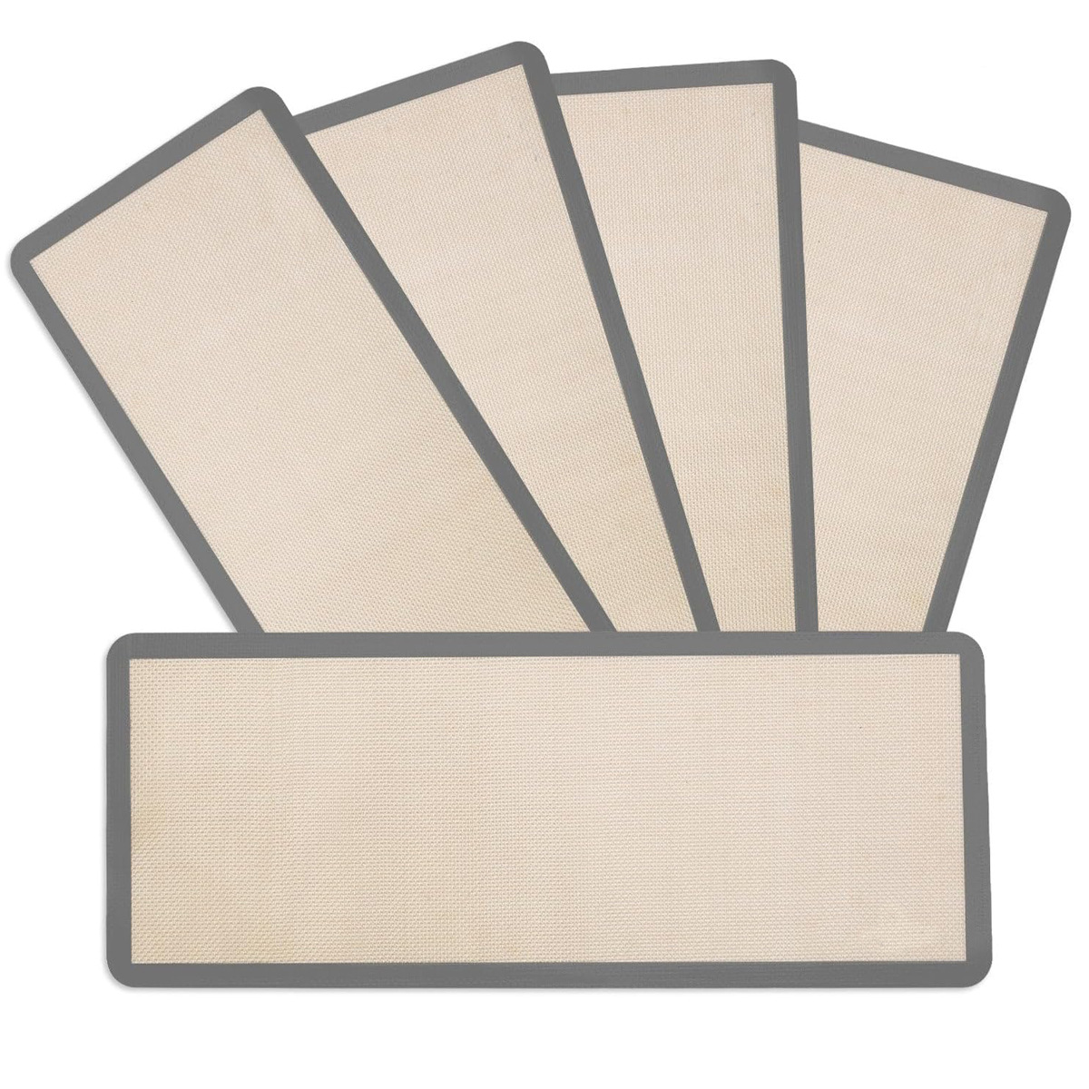 5Pcs Silicone Baking Mats M L  - Silicone Baking Mat 评论和价格