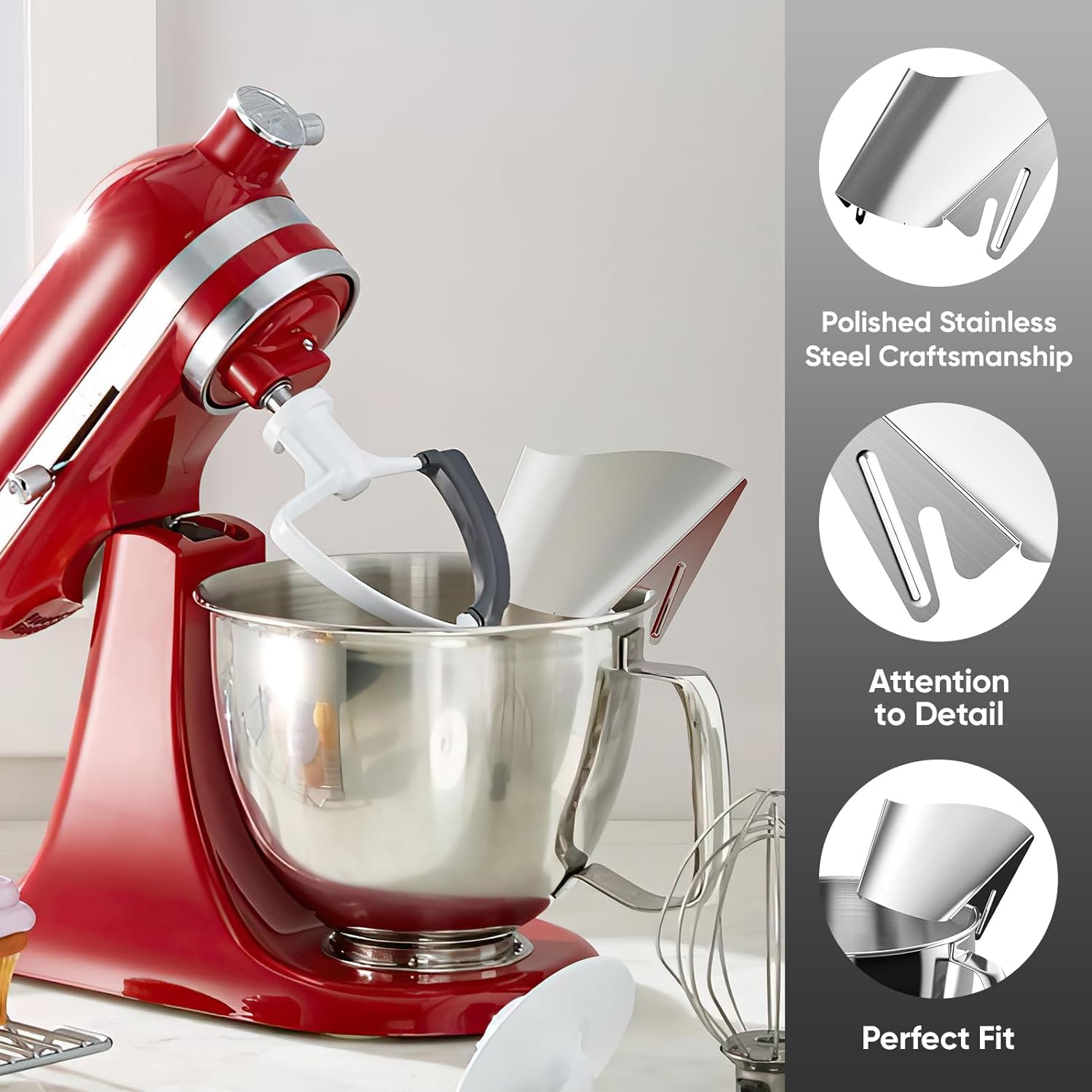 Pouring Chute for KitchenAid S - Kitchen Gadgets Machine 评论和价格