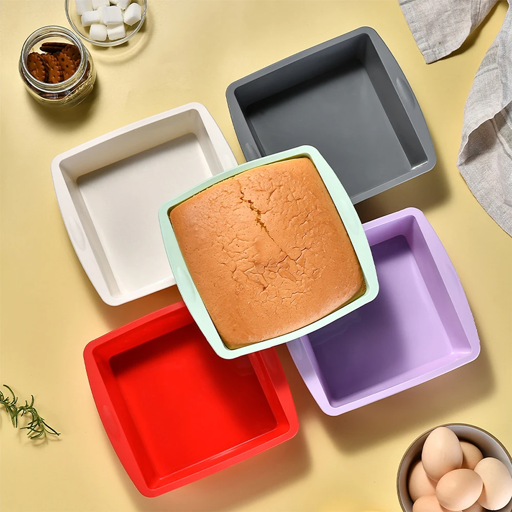 1/4Pcs Silicone Square Cake Mo - Kitchen Gadgets Oxo 评论和价格