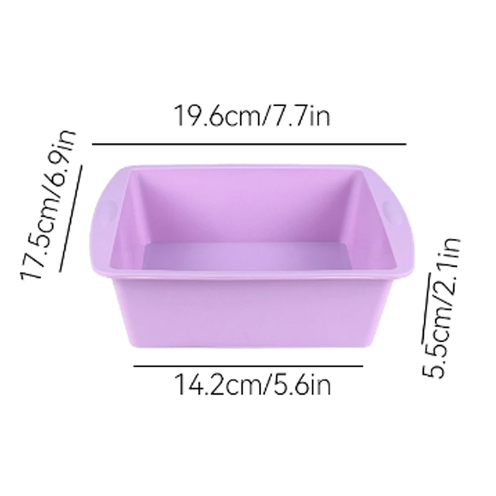 1/4Pcs Silicone Square Cake Mo - Kitchen Gadgets Oxo 评论和价格