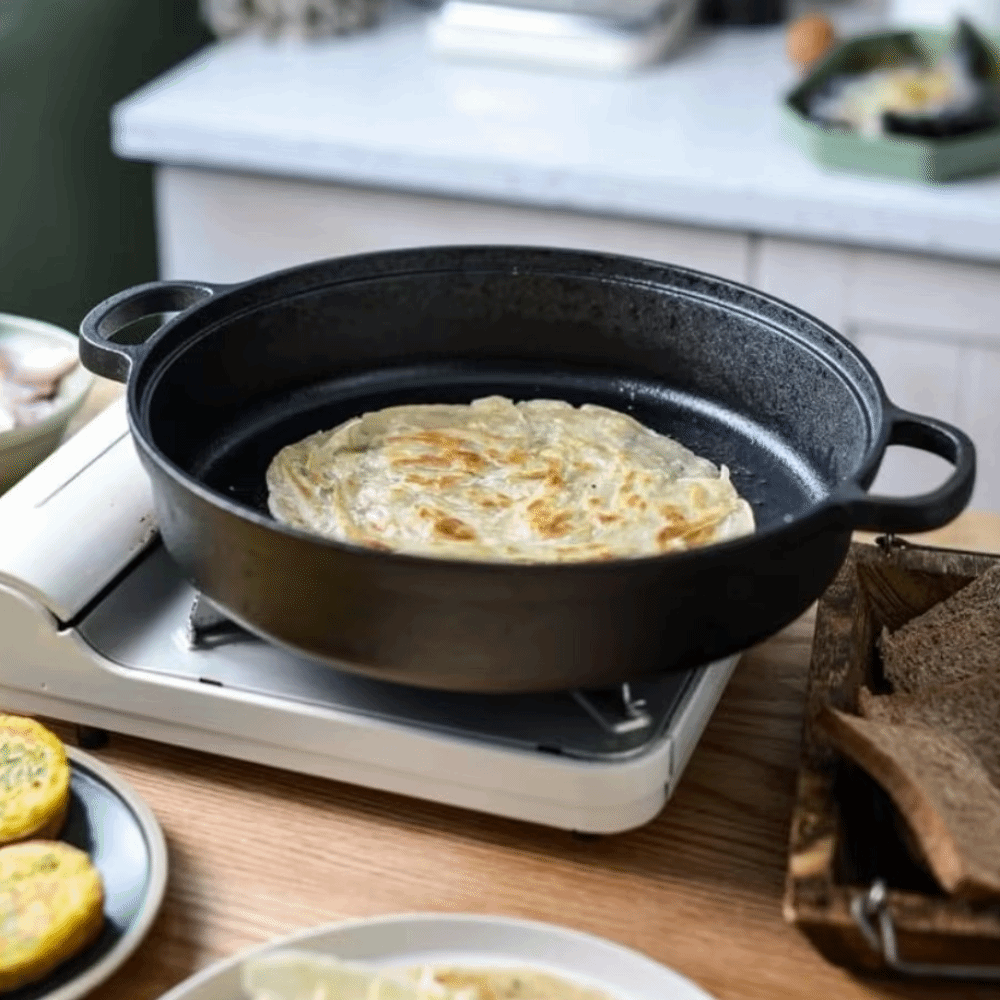 Durable Non-Stick Cast Iron Sk - Cast Iron Skillet 评论和价格