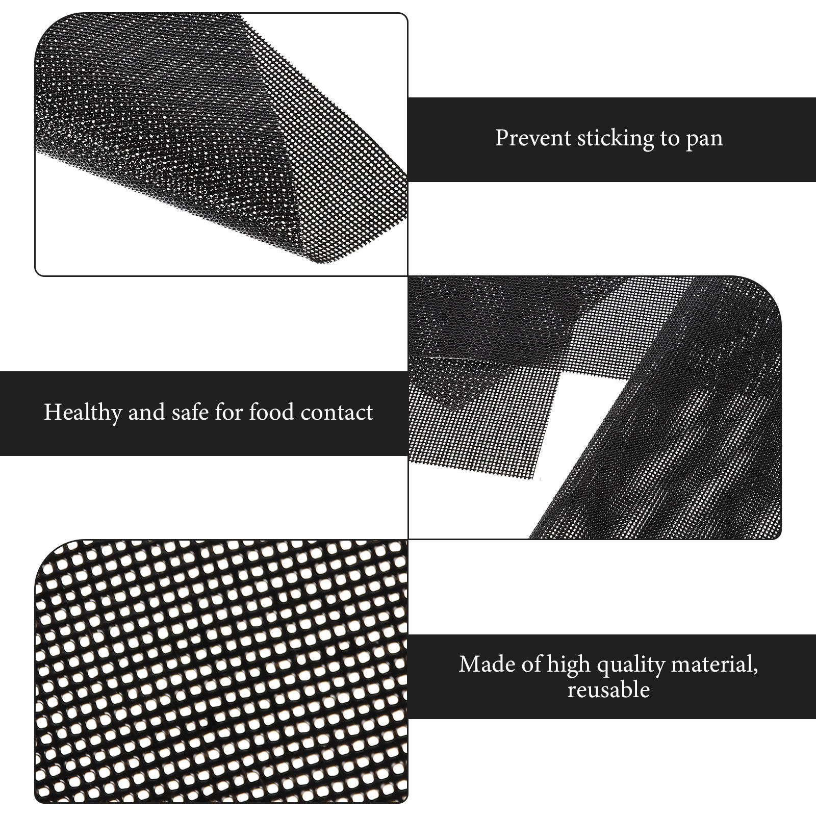 4Pcs Silicone Non-Stick Reusab - Silicone Baking Mat 评论和价格