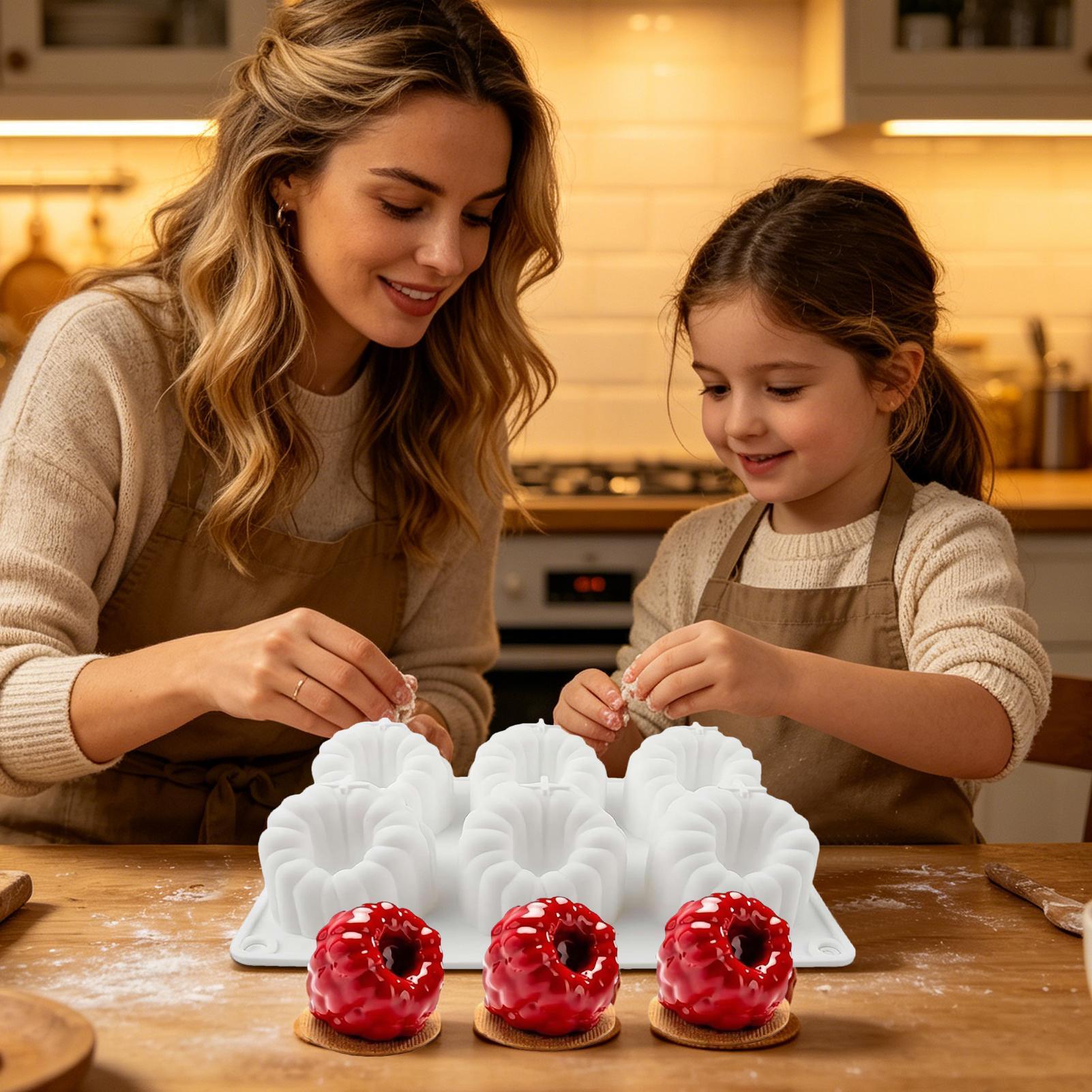 Raspberry Silicone Mold 3D Ras - Silicone Baking Mat 评论和价格