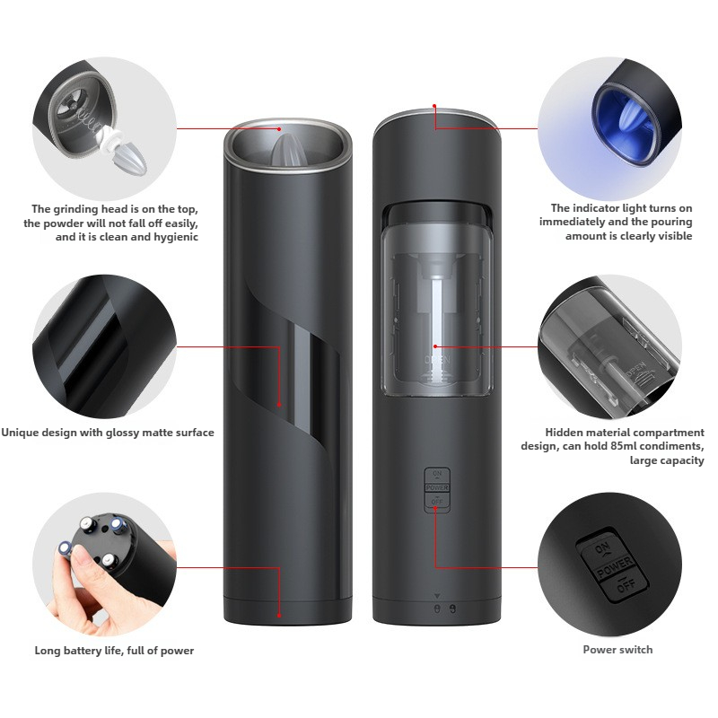 Gravity sensing Electric Salt  - Kitchen Gadgets Set 评论和价格