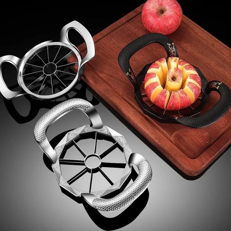 Stainless Steel Fruit Cutting  - Apple Corer Slicer 评论和价格