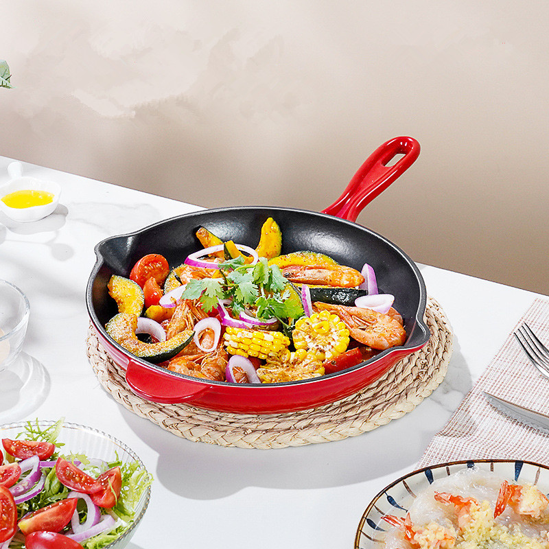 Enameled Cast Iron Skillet Sin - Cast Iron Skillet 评论和价格