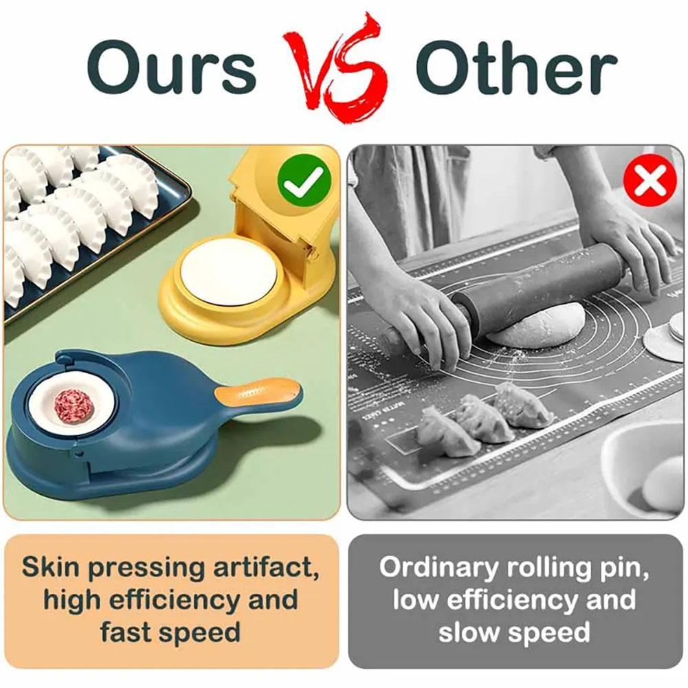 2 in 1 DIY Dumpling Maker Kit  - Kitchen Gadgets Machine 评论和价格