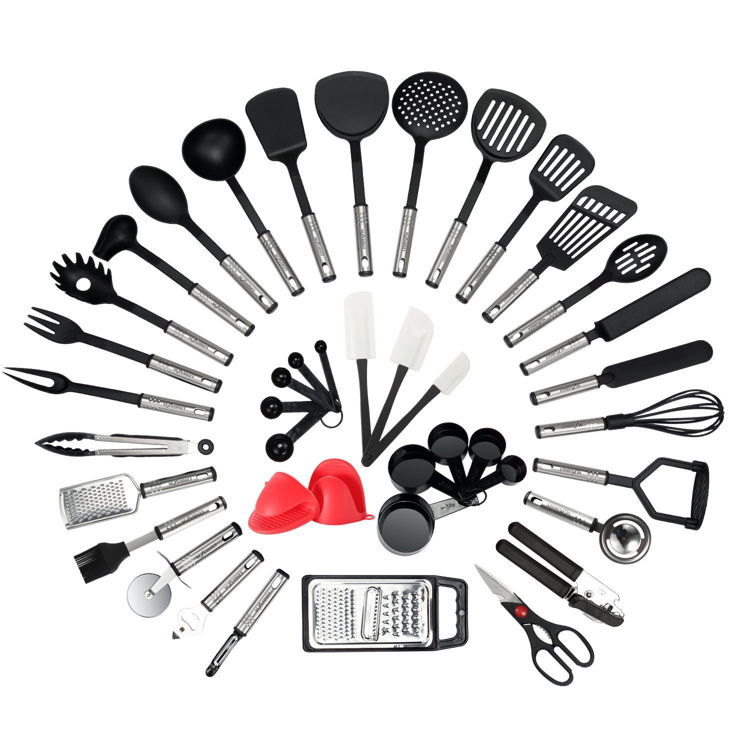 Hot Sale 42pcs Non Stick Heat  - Kitchen Gadgets Set 评论和价格
