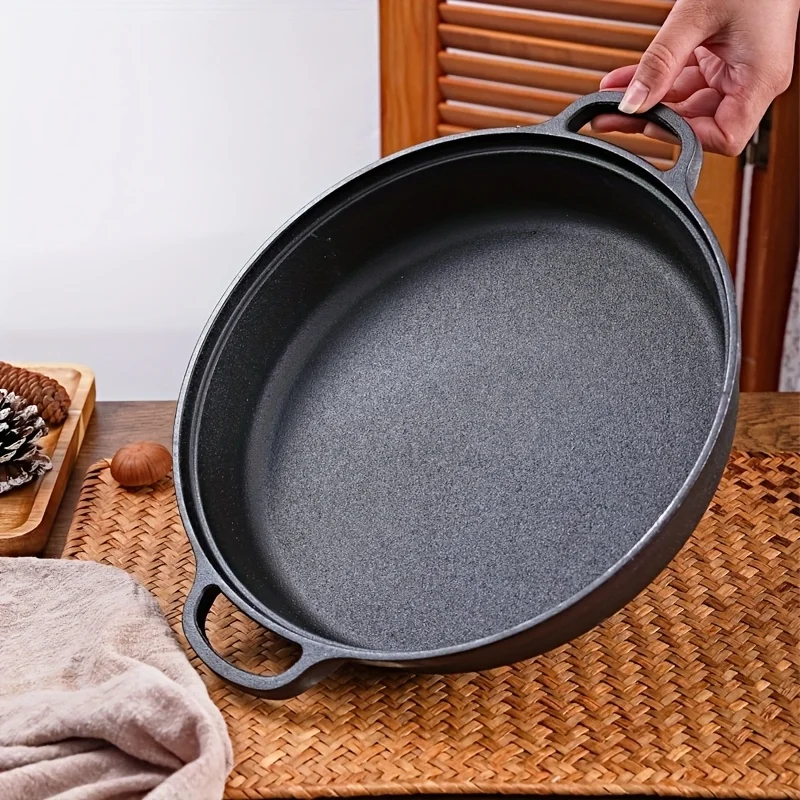 1PC Cast Iron Skillet, Non-Sti - Cast Iron Skillet 评论和价格