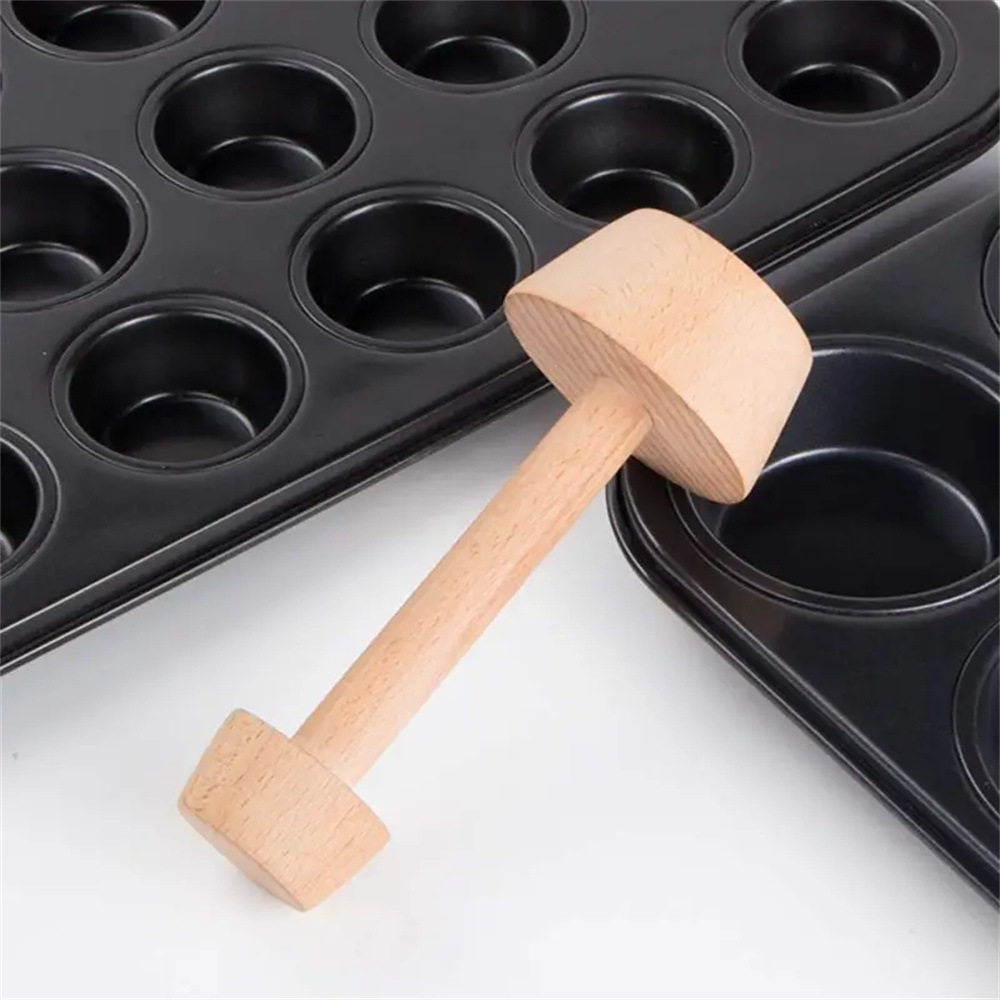 Premium Wooden Egg Tart Mold D - Kitchen Gadgets Design 评论和价格