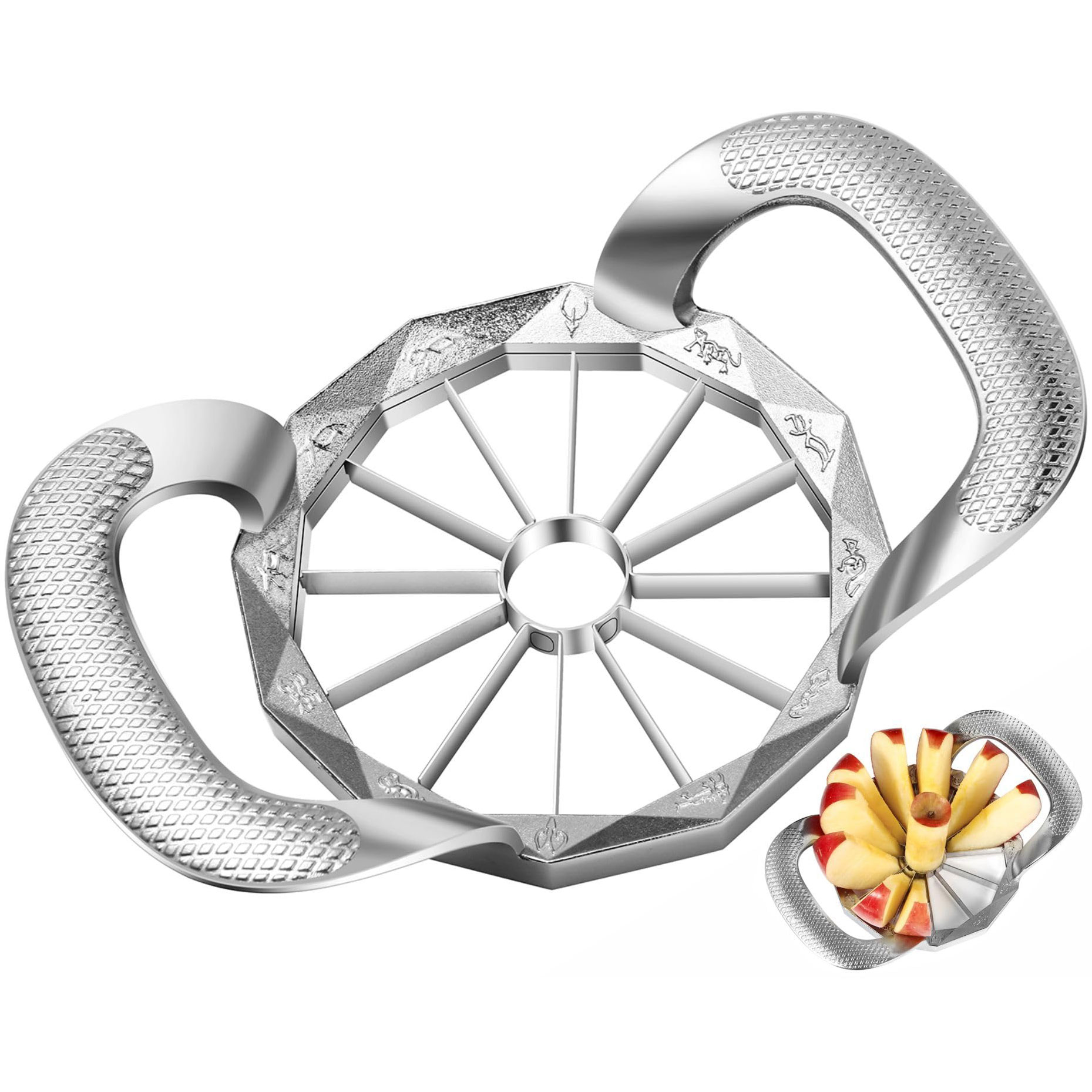 Sturdy and Sharp 12-Blade Stai - Apple Corer Slicer 评论和价格
