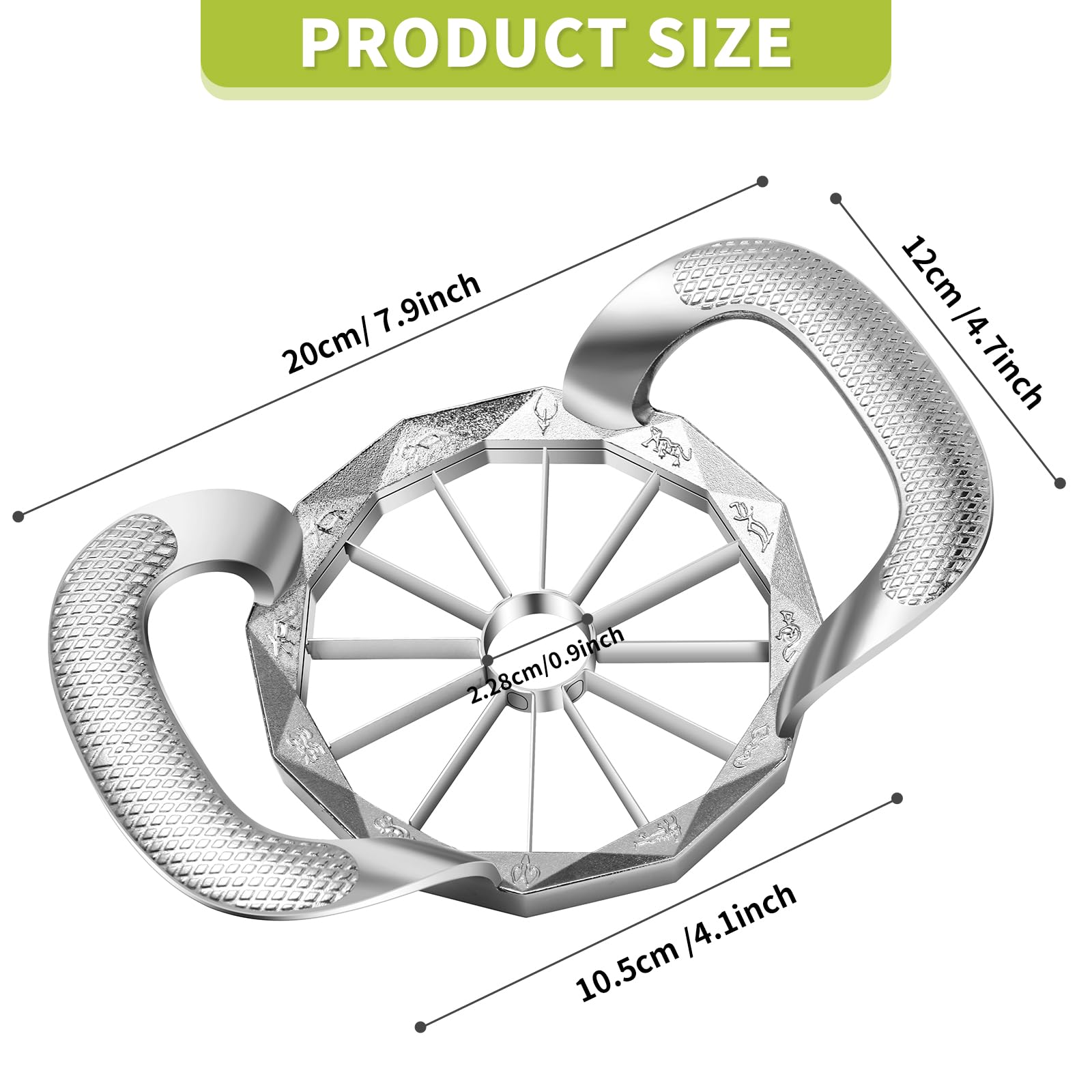 Sturdy and Sharp 12-Blade Stai - Apple Corer Slicer 评论和价格