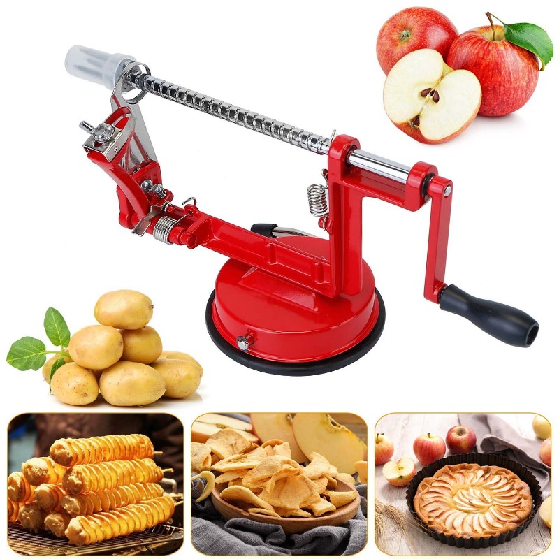 3In 1 Apple Peeler Manual Rota - Apple Corer Slicer 评论和价格